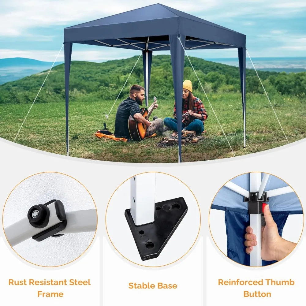 10x10 Pop Up Canopy Tent with Sidewalls