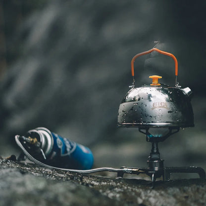 BRS Outdoor Gas Stove Mini Camping Gas Burner 25g Ultralight Titanium Picnic Hiking Cooking Stove Survival Furnace
