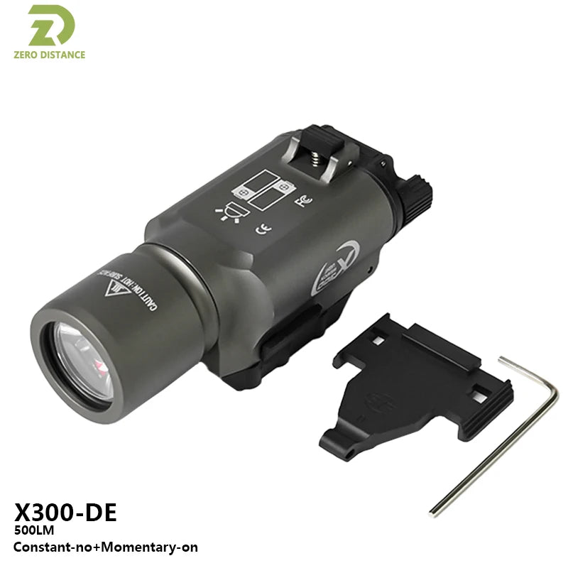 Ultra Metal  flash light Hunting Weapon