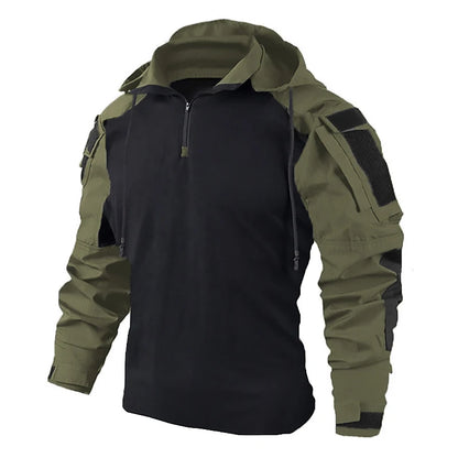 Military Combat T-Shirt Men Tactical Shirt  Camping Hunting Clothing