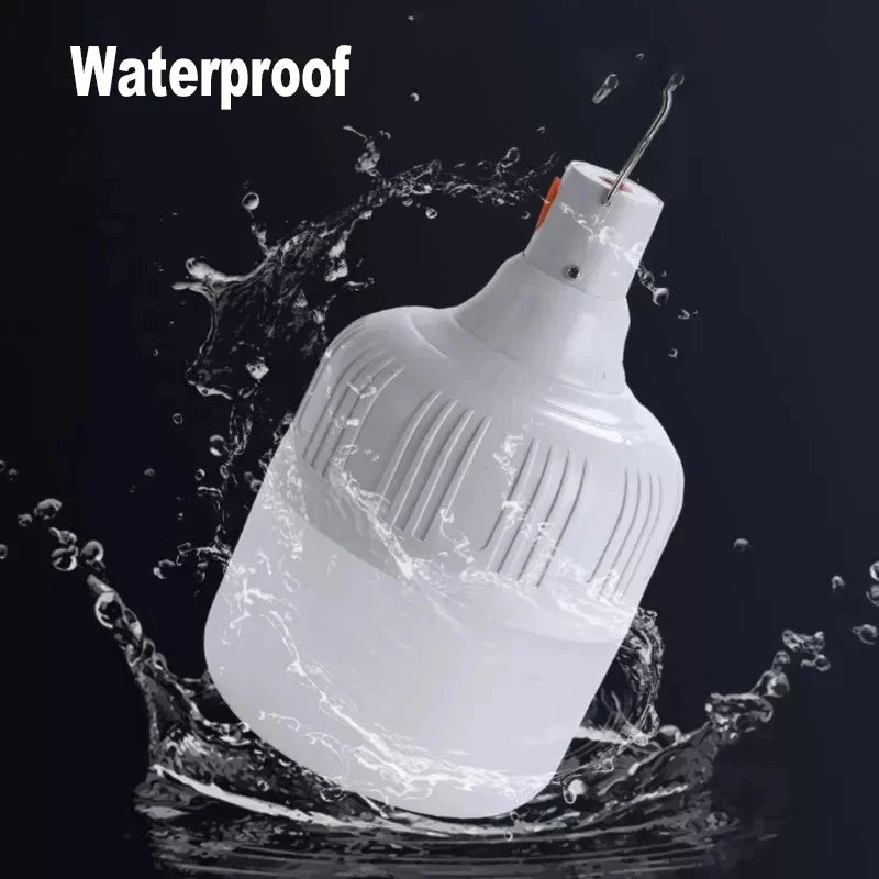 USB Rechargeable LED Emergency Lights 80W Outdoor Camping Portable Lantern