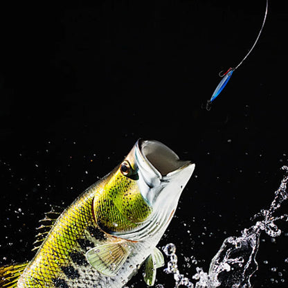 Metal Jig Fishing Lure 60g Trolling Hard Bait Fast Sinking Bass Fishing Bait Saltwater Lures for Sea Fishing and Boat Fishing