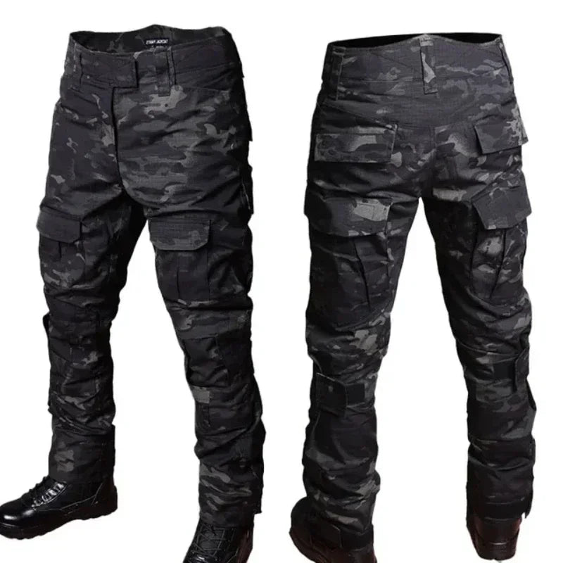 Combat Tops Waterproof Tactical Suits Elastic Multiple Pockets Quick Drying Workwear Cargo