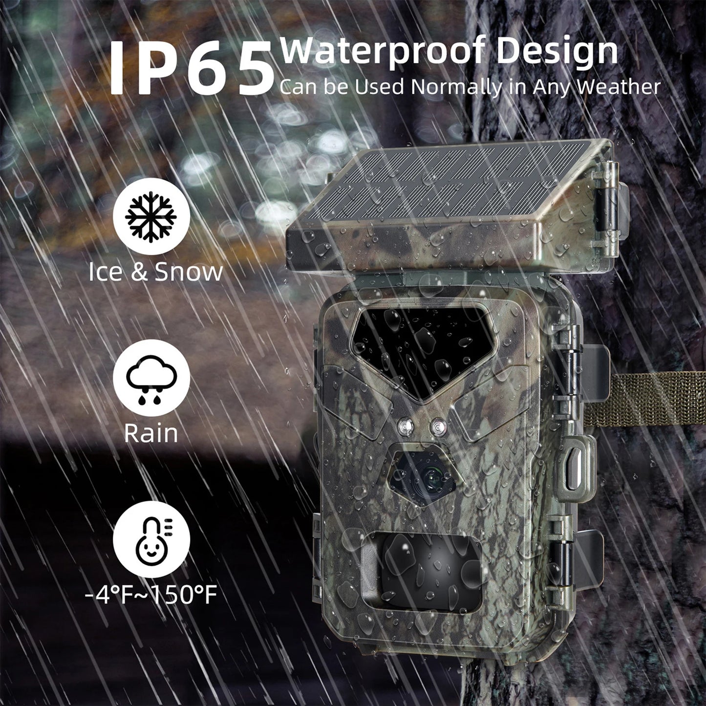 Hunting Camera 0.45s Trigger Speed Night Vision Motion Activated Trail Camera
