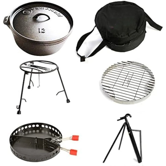 Cast Iron Grill Accessories, Camping Grill Set