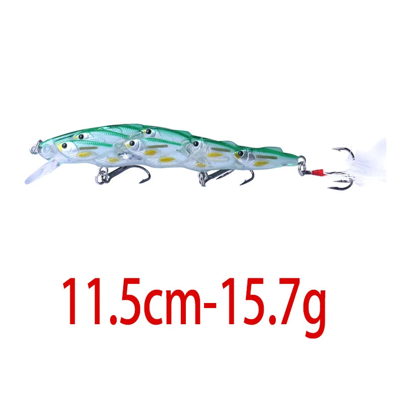 HENGJIA 1pc Diving Depth Crankbait Fishing Lures Swimbait Isca Artificial Bait floating Fishing Wobblers 7.5cm 9g pesca peche