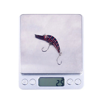 5.2cm 2.5g Floating Minnow Fishing Lure Mini Artificial Hard Bait Sharp Hook Crankbait Wobbler Trout Pike Bass Fishing