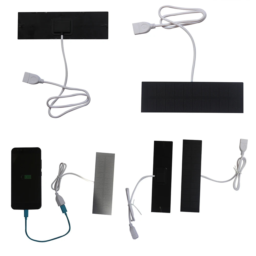 Mini Solar Panel Portable Battery Mobile Phone