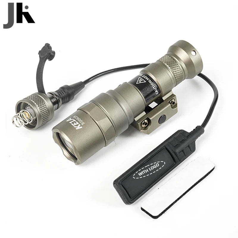Flashlight Rifle Hunting Weapon Scout Light   Indicator Fit 20mm Rail