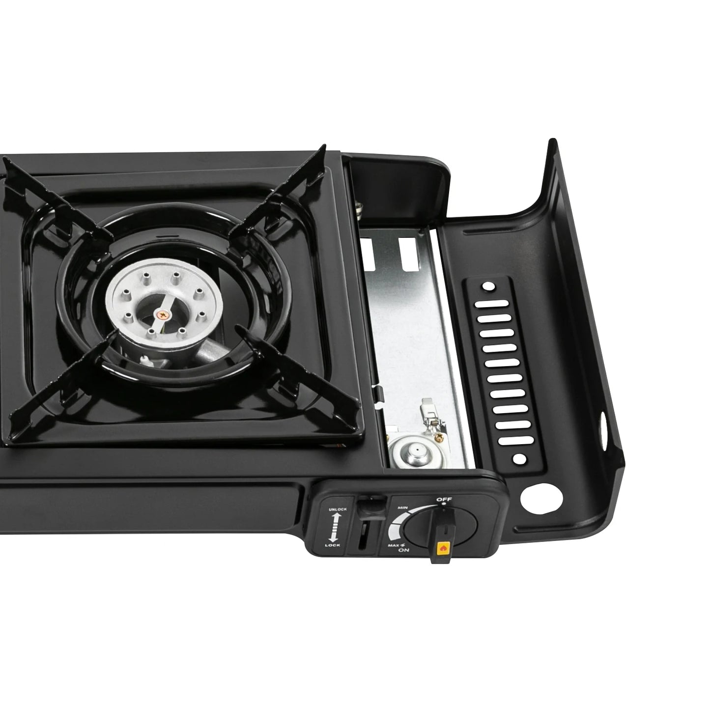 Portable Camping Stove, 2 Burners Butane Camping Stove