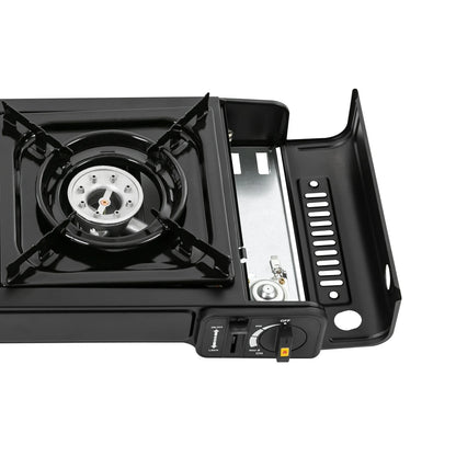 Portable Camping Stove, 2 Burners Butane Camping Stove