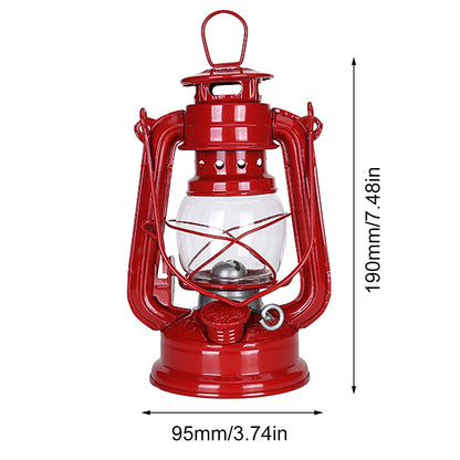 Fuel Camping Lanterns Metal Kerosene  Table Lamps with Handle for Camping
