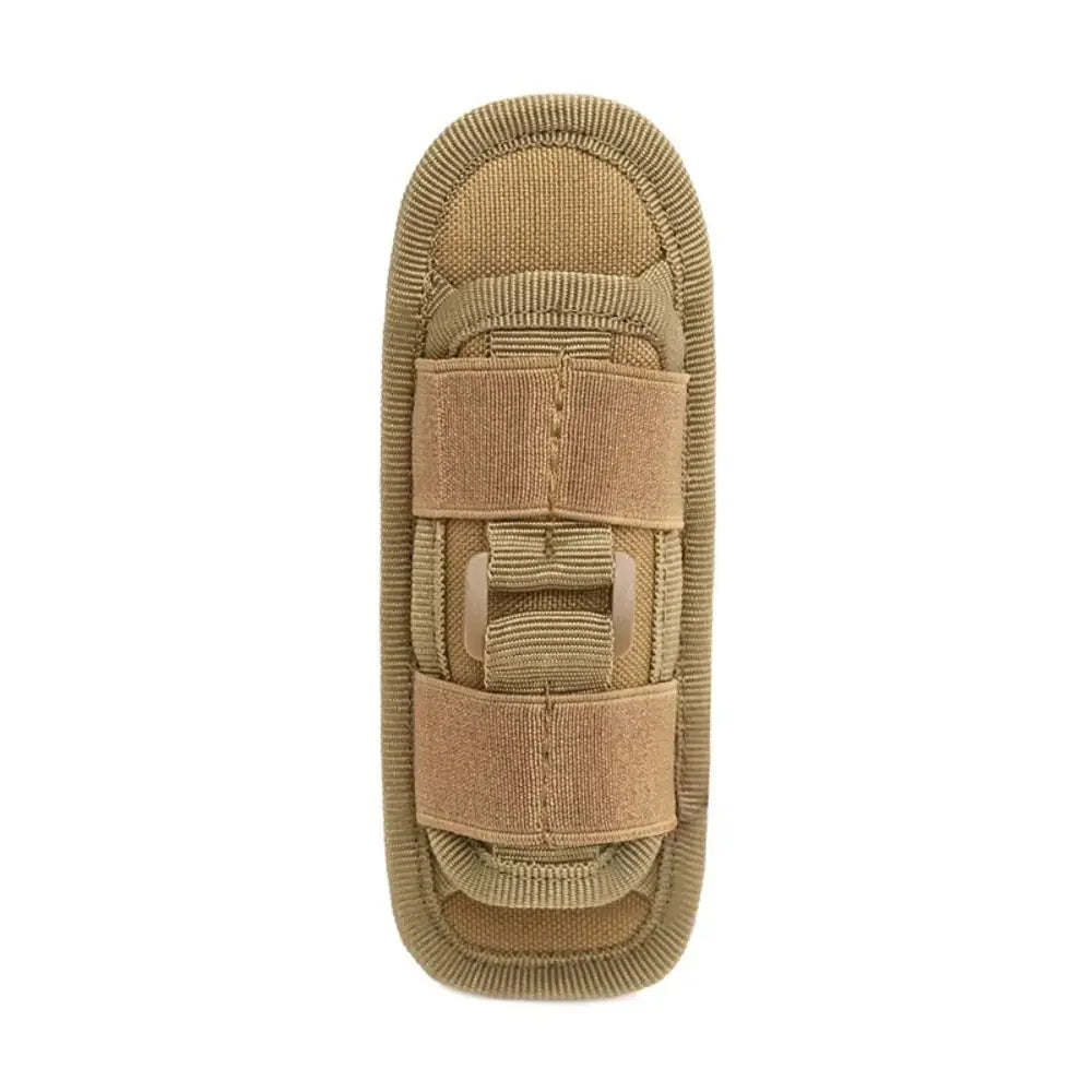 Tactical Flashlight Pouch Belt Torch Bag Durable Hunting Lighting Accessory