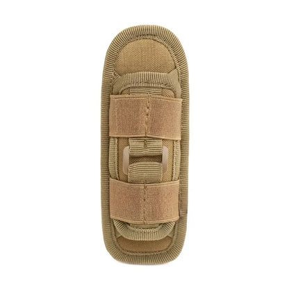 Tactical Flashlight Pouch Belt Torch Bag Durable Hunting Lighting Accessory