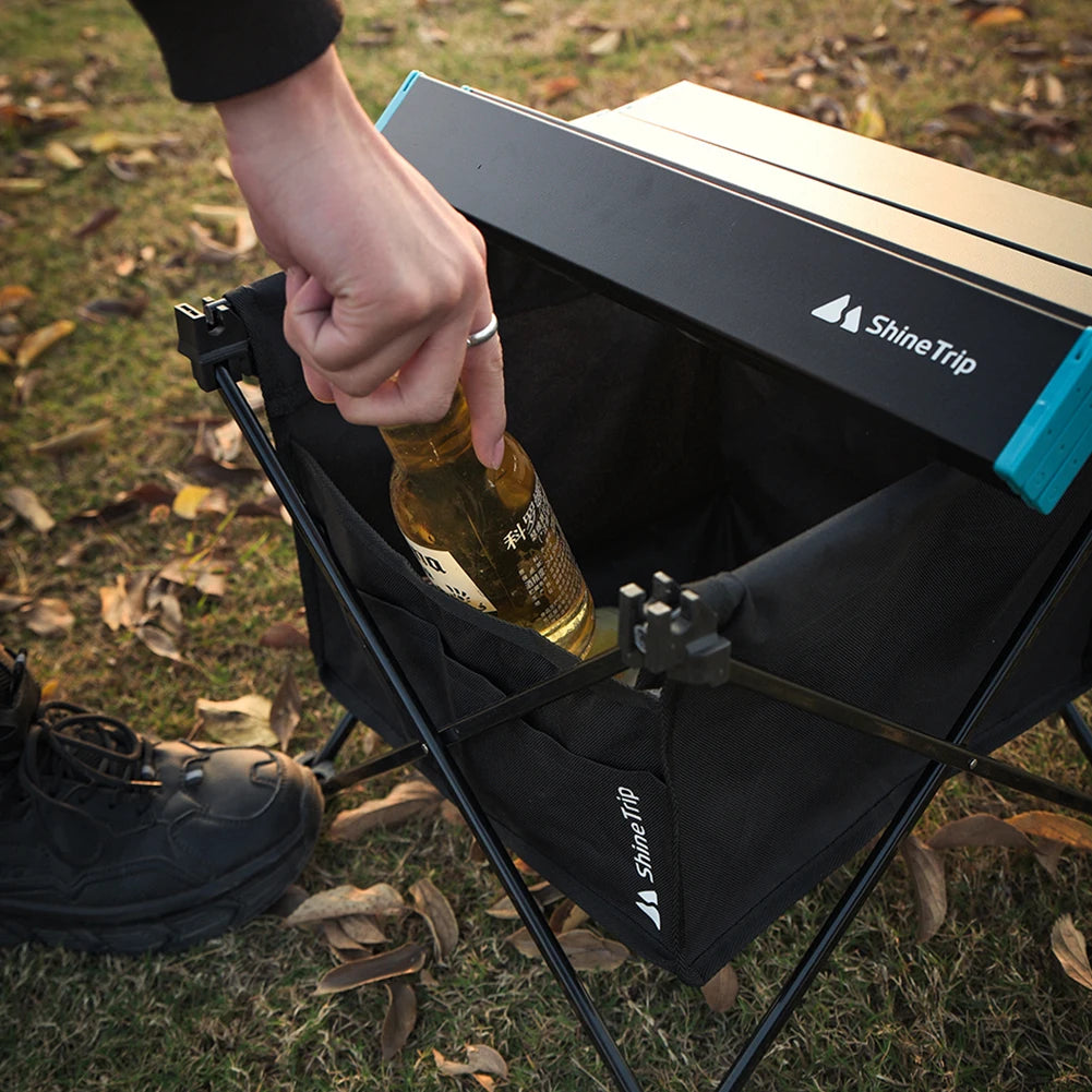 Folding Table Under Storage Bag Outdoor Camping Folding Storage Bag Table