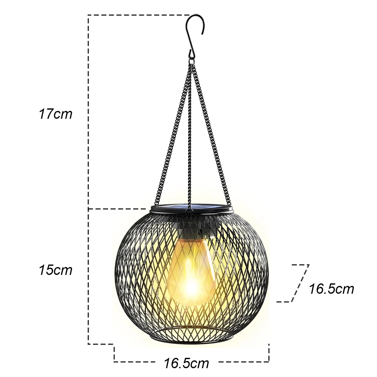 Solar Lantern Led Light Daylight Sensor