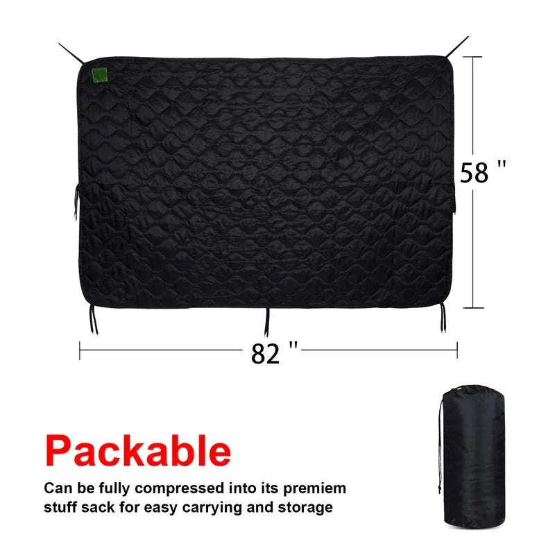 Army Poncho Liner Camouflage Water Repellent