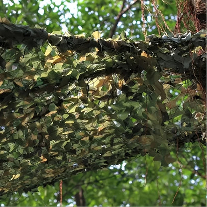 Outdoor Camo Netting Hunting Camouflage Net Woodland Training Sunshade Mesh Nets for Camping Sun Shelter Car Shade Covers