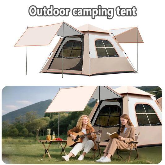 Tent Portable Automatic Pole   Sunshade Large Camping Air Tent