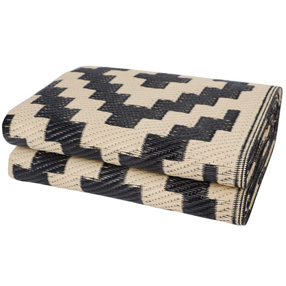 6x9ft Reversible Camping Mats  Large Floor Mat and Rug for Outdoors