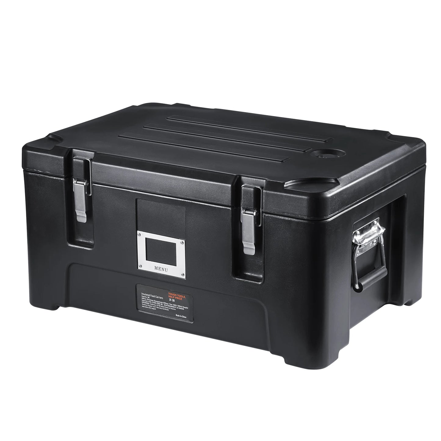 Hot Box with 3 Stainless Steel Pans Top Load Food Warmer
