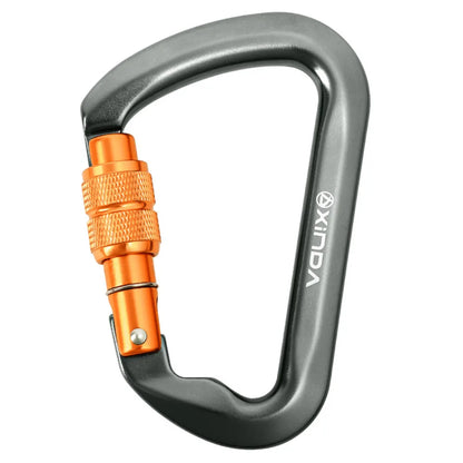 30kN Climbing Carabiner Heavy Duty Locking Carabiner Rock Climbing Carabiner for Rock Climbing Rappelling and Mountaineering