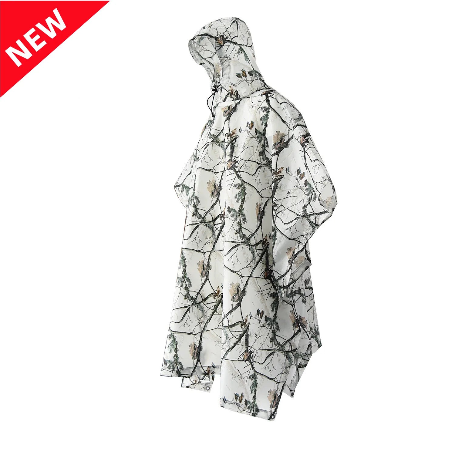 Multifunctional Raincoat Waterproof Poncho Camouflage Cover For Camping Hunting Clothes