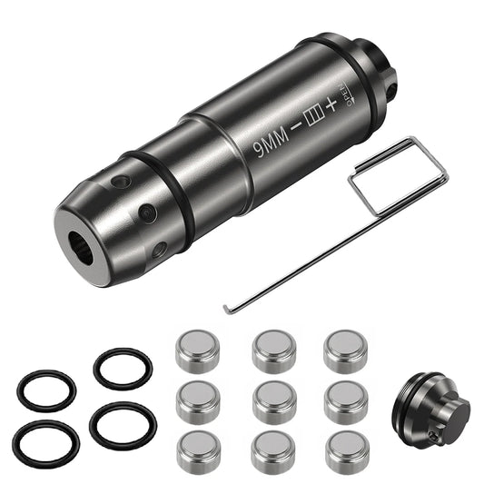 9mm(long)link laser training cartridge Red Dot Laser Training Bullet  Trainer Cartridge Tactical Laser Bullet