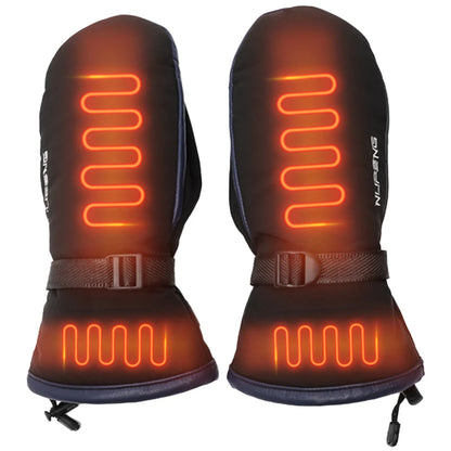 Electric Heating Gloves USB Charging Electric Heated Gloves Waterproof 3 Gear Temperature for Climbing Hiking Cycling