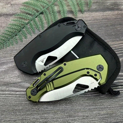 SK02 Outdoor Folding Knife - High-quality, Durable, Portable, Pocket Knife. Essential Equipment for Hiking, Mountain Climbing