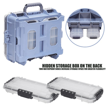 Fishing Tackle Box Large Capacity Portable Multi-functional Waterproof Bait  Outdoor Camping Storage Box