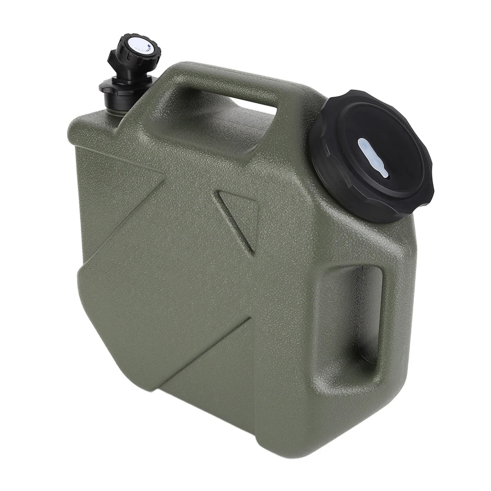 Outdoor Water Bin 10L Camping Bucket Water Storage Portable Large Capacity