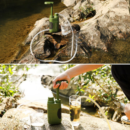 Outdoor Water Filter Filtration System Portable Camping Water Purifier