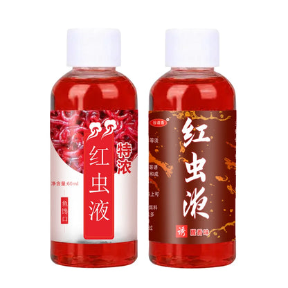 Liquid Blood Worm Scent Fish Attractant Concentrated Red Worm Liquid Fish Bait Additive