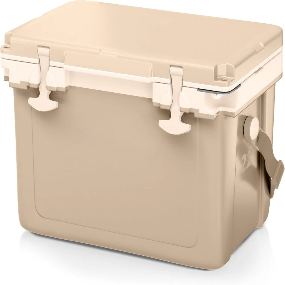 Best - Ultra-Light 22 Quart Hard Cooler Insulated Portable Ice Chest Box for Drink, Beverage, Beach, Camping,Picnic,Fishing,Boat