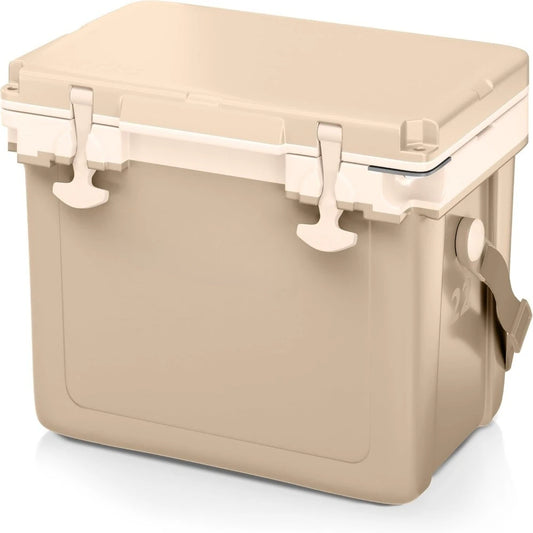 Best - Ultra-Light 22 Quart Hard Cooler Insulated Portable Ice Chest Box for Drink, Beverage, Beach, Camping,Picnic,Fishing,Boat