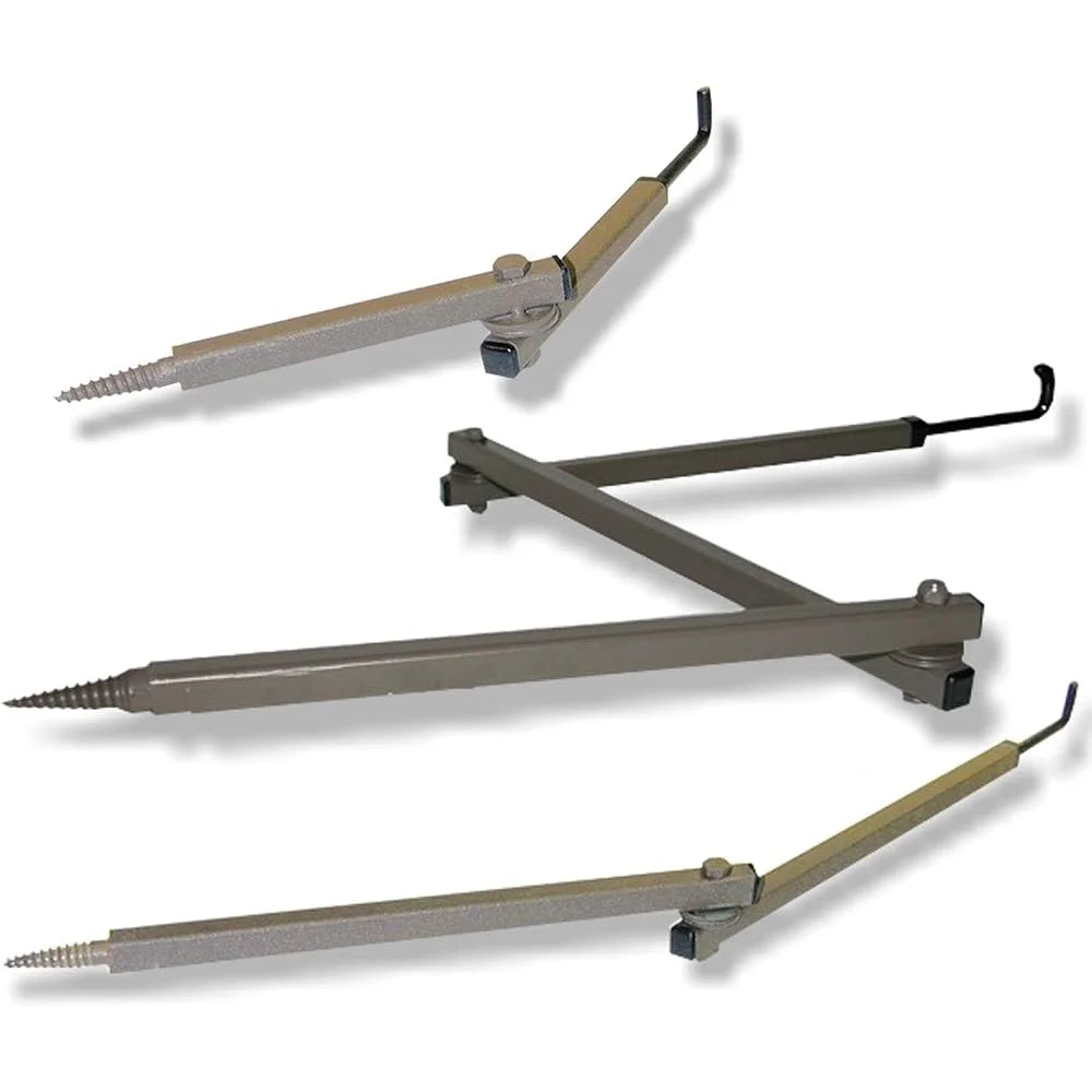 Multi-Purpose EZ Hanger Combo 3-Pack Screw-in Accessory Hooks