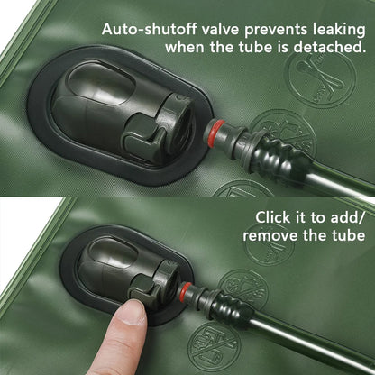 hiking backpack leak proof water bag