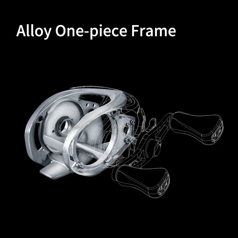 PURELURE ZANA 139g Aluminum Alloy Frame Cast As Low 3.5g Baitcasting Reel 5.8g Spool 7.6 Ratio 4KG Drag Freshwater Saltwater