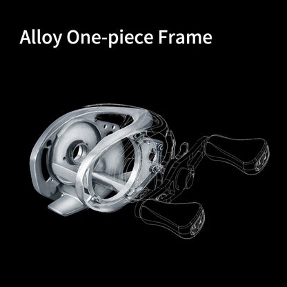 PURELURE ZANA 139g Aluminum Alloy Frame Cast As Low 3.5g Baitcasting Reel 5.8g Spool 7.6 Ratio 4KG Drag Freshwater Saltwater