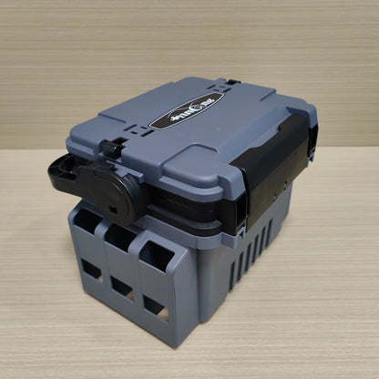 Double layer lure fishing box, fishing gear toolbox,