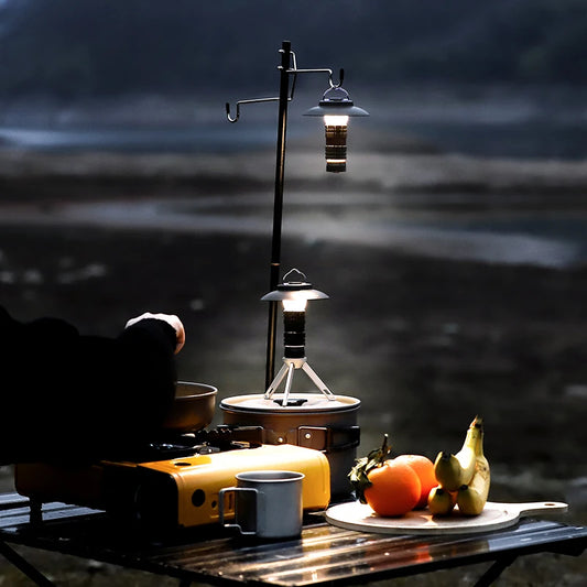 Portable Camping Light With Magnetic Base