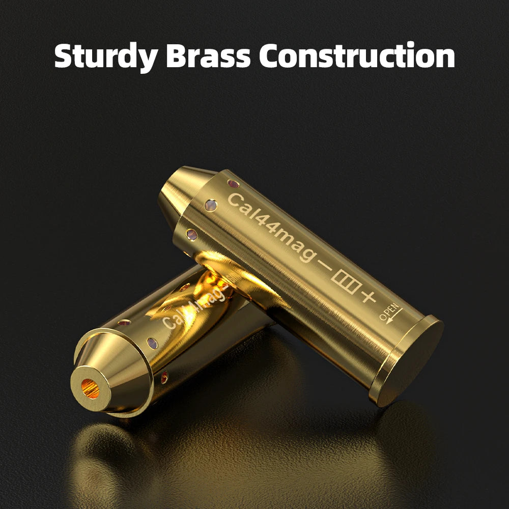 44MAG Optics Cartridge Red Dot Laser Bore Brass  For Pistol Rifle Scope Hunting Accessories