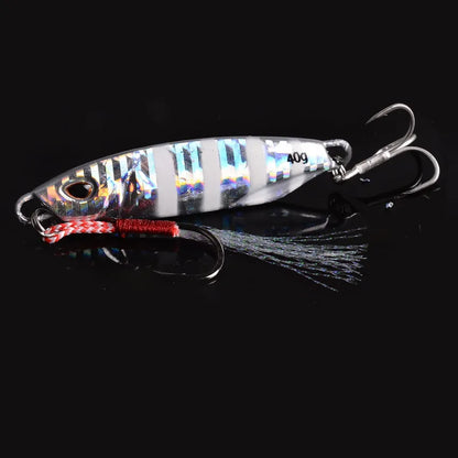 Metal Cast Jig Set Spoon   Trolling Hard Bait Bass Fishing Boat Tackle Trout Jigging Lure Jigs Saltwater Lures