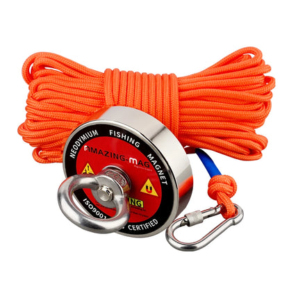 Lifting Magnet Set  Rope Permanent Pot Magnet  Outdoor Funny Tools Fishing
