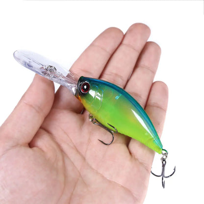 12.5cm 20.5g Crankbait leurre Fishing Lure Pike Carp Fishing Artificial Hard Bait Fish Lures Wobbler Crankbait Fishing Tackle
