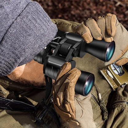 Portable Zoom culars with FMC Lens Low Light Night Vision for Bird Watching Hunting Sports
