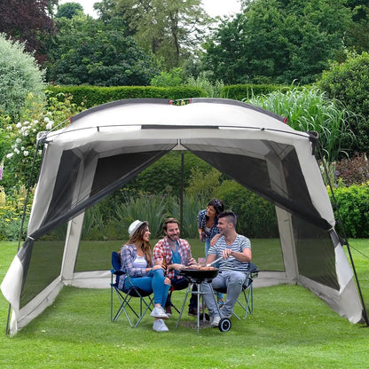 12' X 12' Screen Tent for Camping Canopy Easy Set Up Camper Screen House