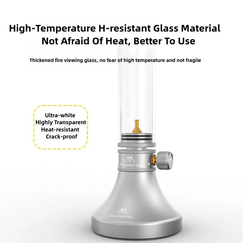 Gas Lamp Lantern Retro Glass Gas Atmosphere Light Outdoor