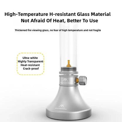 Gas Lamp Lantern Retro Glass Gas Atmosphere Light Outdoor